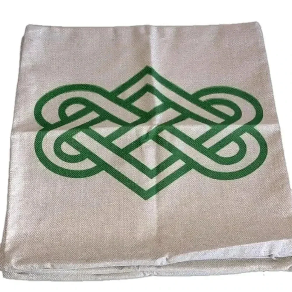 4 New St Paddys Day pillow cases canvas St Patricks Day throw‎ pillow covers